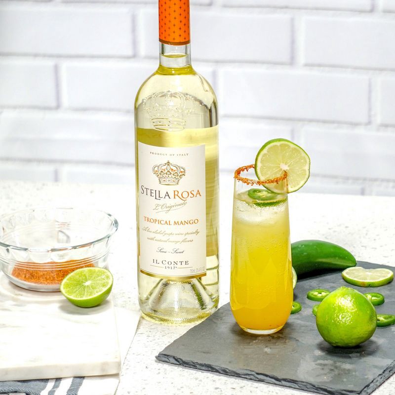 slide 13 of 14, Stella Rosa Tropical Mango White Wine - 750ml Bottle, 750 ml