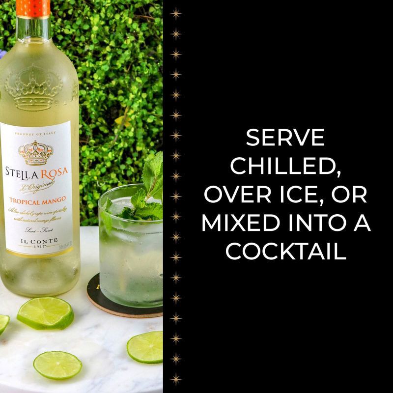 slide 8 of 11, Stella Rosa Tropical Mango White Wine - 750ml Bottle, 750 ml