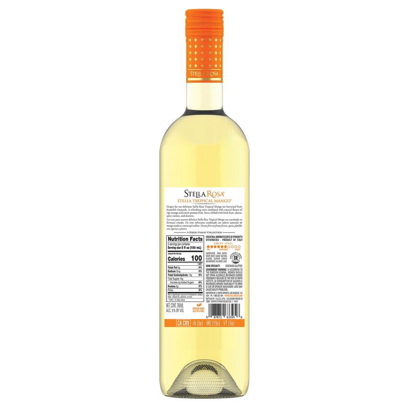 slide 11 of 11, Stella Rosa Tropical Mango White Wine - 750ml Bottle, 750 ml