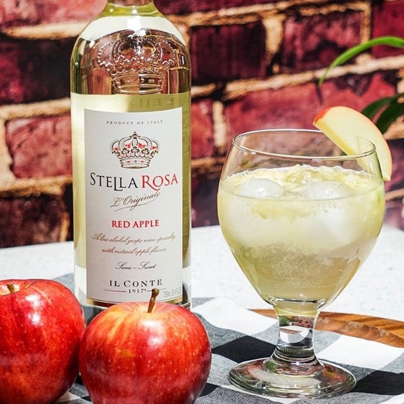 slide 12 of 14, Stella Rosa Red Apple White Wine - 750ml Bottle, 750 ml