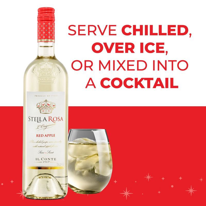 slide 5 of 14, Stella Rosa Red Apple White Wine - 750ml Bottle, 750 ml