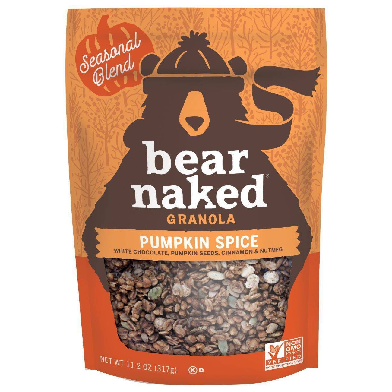 slide 1 of 4, Bear Naked Pumpkin Spice Granola, 11.2 oz