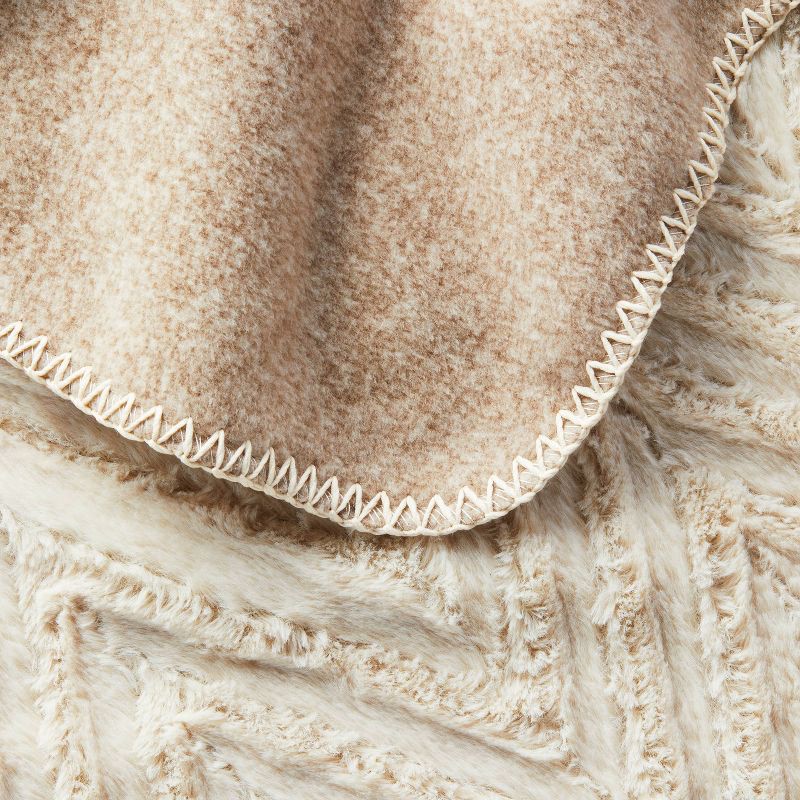 slide 3 of 3, Dog Blanket - Heather Fleece - Boots & Barkley™, 1 ct