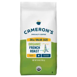 Cameron's Coffee Cameron's Organic French Dark Roast Whole Bean Coffee - 28oz