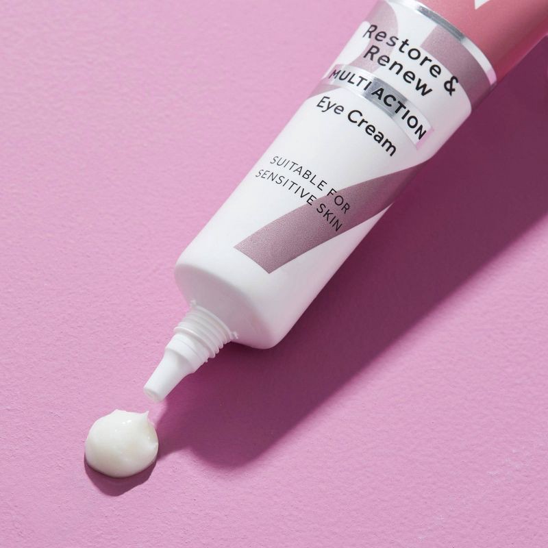 slide 3 of 9, No7 Restore & Renew Multi Action Eye Cream - 0.5 fl oz, 0.5 fl oz