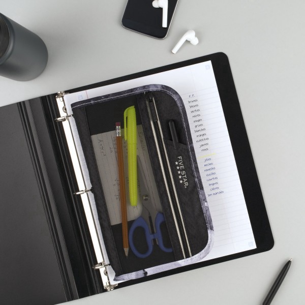 slide 5 of 9, Five Star Xpanz Zipper Pouch, 1 ct