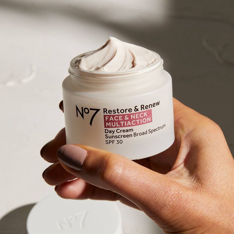 slide 6 of 9, No7 Restore & Renew Multi Action Face & Neck Skincare System - 3ct, 3 ct