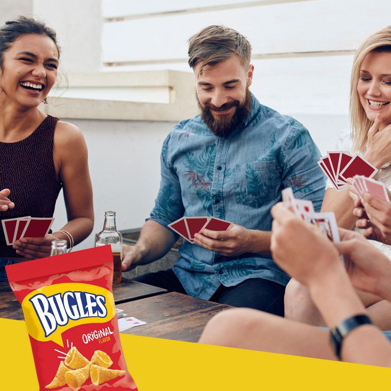 slide 4 of 11, Bugles Original Flavor Crispy Corn Snacks - 14.5oz, 14.5 oz