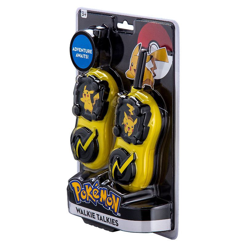 slide 6 of 6, Pokemon Pikachu Walkie Talkies-Long Range 2-way Radios, 1 ct