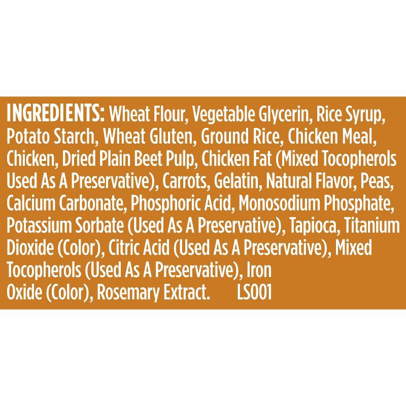slide 8 of 12, Nutrish Soup Bones Real Chicken & Vegetable Chewy Dental Dog Treats - 23.1oz/11ct, 23.1 oz, 11 ct