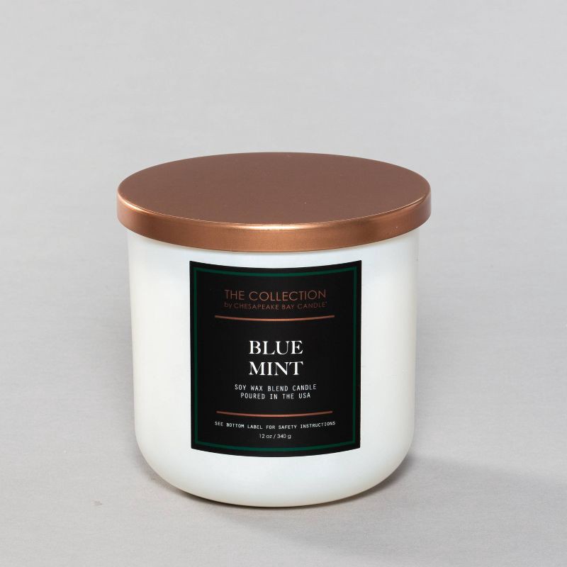 slide 1 of 3, 12oz Core Jar 2-Wick Candle Blue Mint - Chesapeake Bay Candle, 12 oz