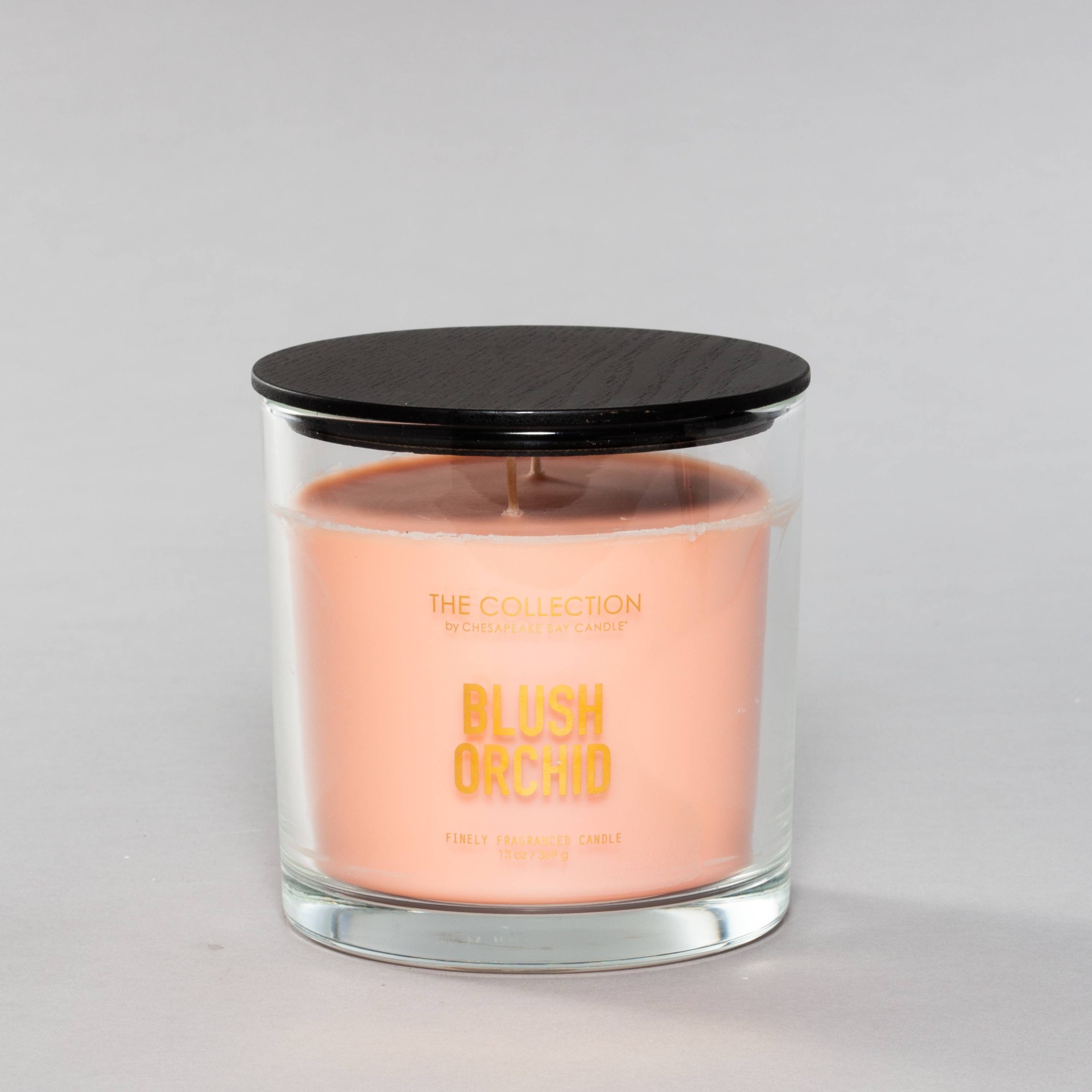 slide 1 of 3, Clear Jar 2-Wick Candle Blush Orchid - Chesapeake Bay Candle, 13 oz