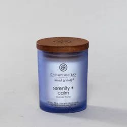 3.7oz Jar Serenity and Calm Candle - Chesapeake Bay Candle: Soy Wax Blend with Essential Oils, 24hr Burn Time