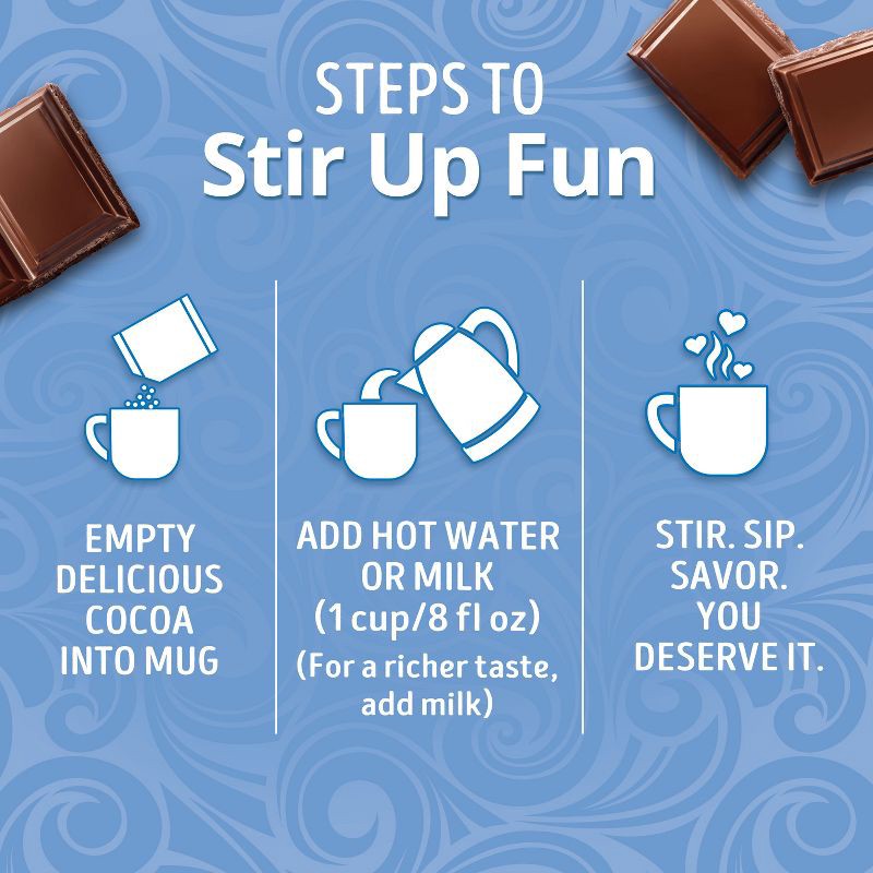 slide 10 of 11, Swiss Miss Milk Chocolate Hot Cocoa Mix - 8ct, 8 ct