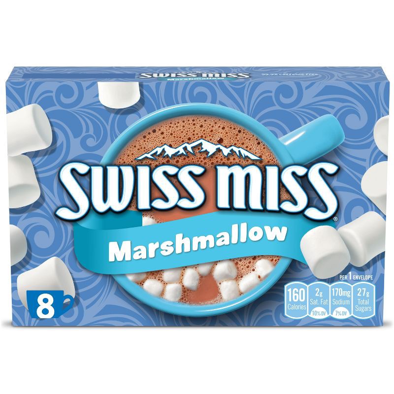 slide 1 of 10, Swiss Miss Marshmallow Hot Cocoa Mix - 8ct, 8 ct