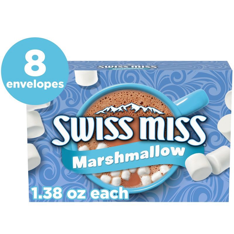 slide 1 of 10, Swiss Miss Marshmallow Hot Cocoa Mix - 8ct, 8 ct