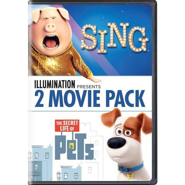 slide 1 of 1, Universal Home Video Illumination Presents: 2-Movie Pack (DVD), 1 ct