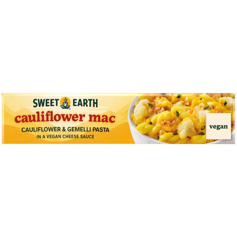 slide 9 of 12, SWEET EARTH NATURAL FOODS Sweet Earth Vegan Frozen Cauliflower Mac - 9oz, 9 oz