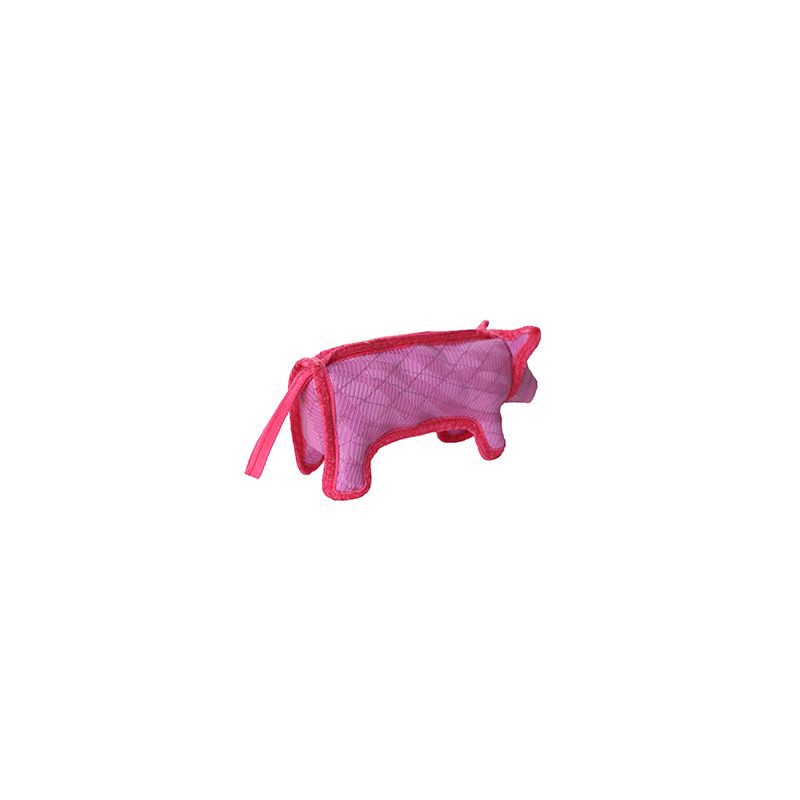 slide 4 of 5, DuraForce Pig Dog Toy - Pink - S, 1 ct