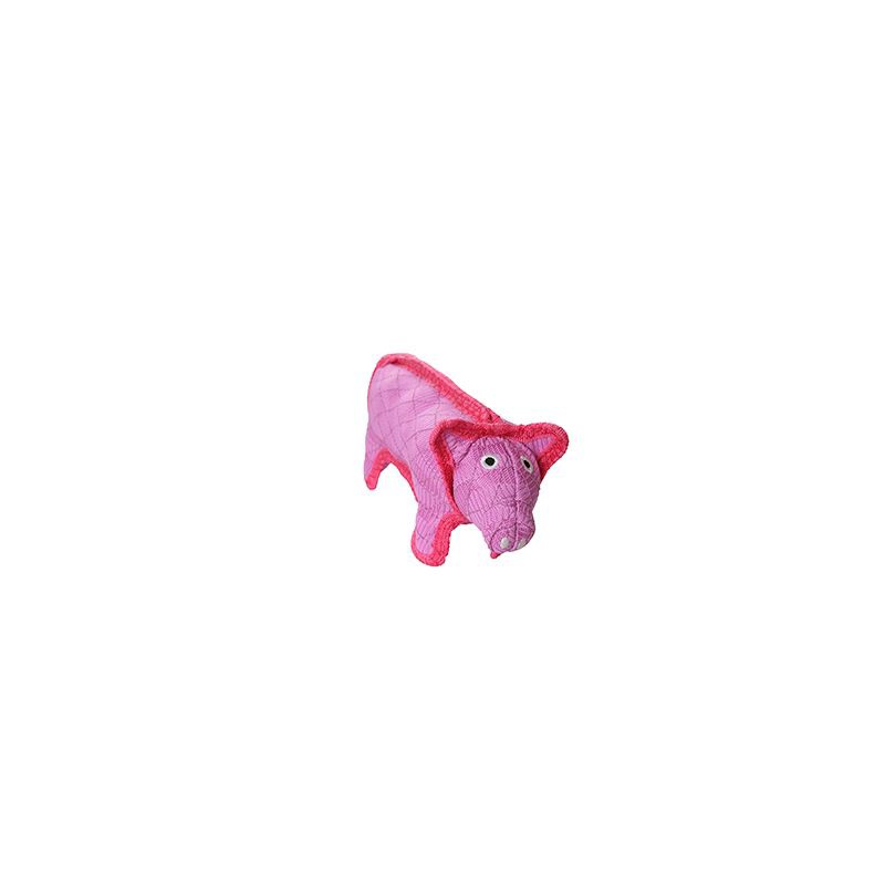 slide 5 of 5, DuraForce Pig Dog Toy - Pink - S, 1 ct