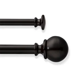 66"-120" Ball Double Curtain Rod Oil Rubbed Bronze - Threshold™