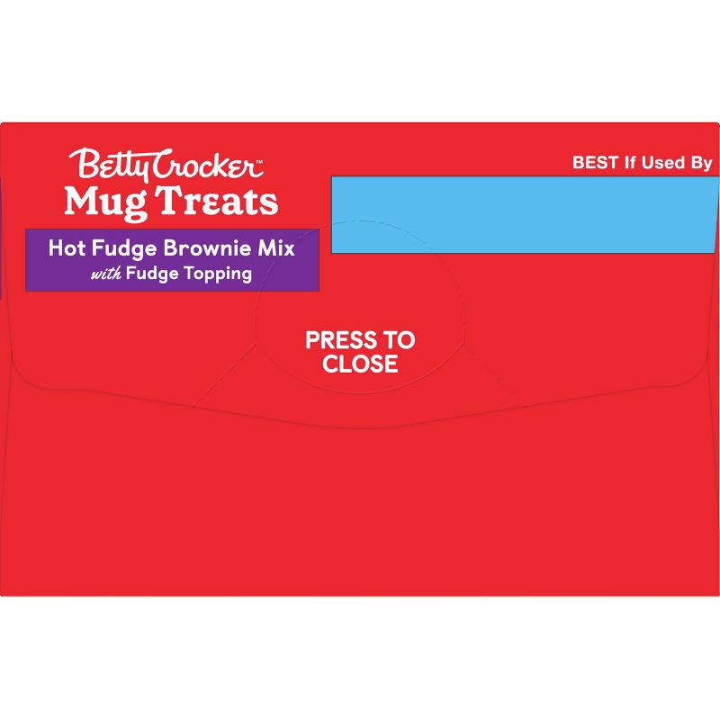 slide 5 of 8, Betty Crocker Mug Treats Hot Fudge Brownie Cake Mix - 13.9oz/4ct, 13.9 oz, 4 ct