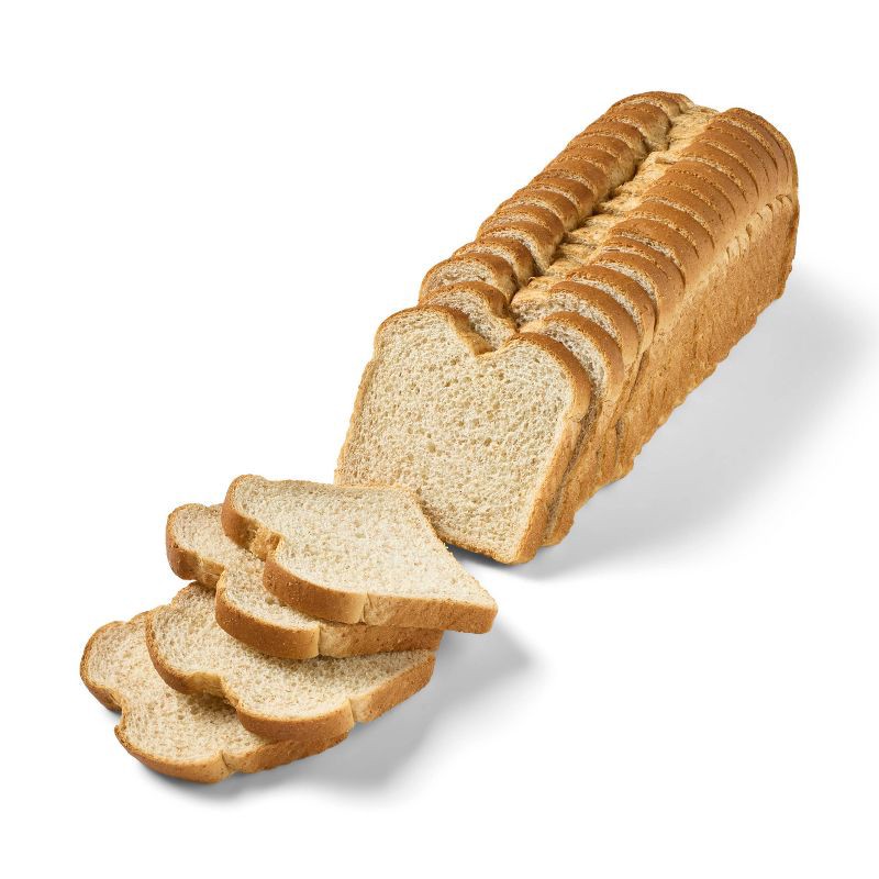 slide 3 of 3, Honey Wheat Sandwich Bread - 20oz - Market Pantry™, 20 oz