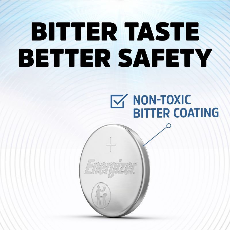 slide 9 of 10, Energizer 2025 Batteries 4pk - Lithium Coin Battery: 200mAh, 3V, Single-Use, 4 ct