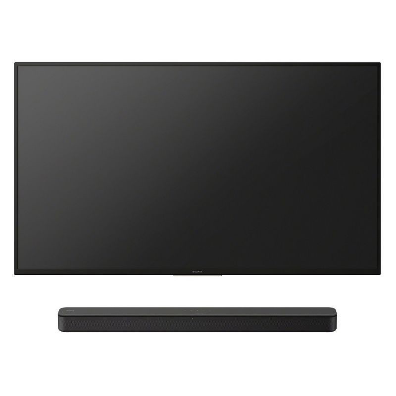 slide 2 of 3, Sony 2.0 Channel 120W Sound Bar with Built-in Tweeter and Bluetooth - Black (HTS100F), 1 ct