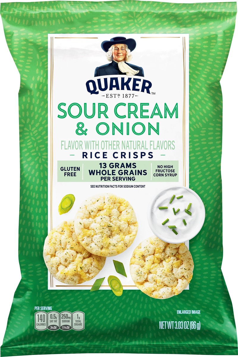 slide 2 of 5, Quaker Rice Crisps, 3.03 oz