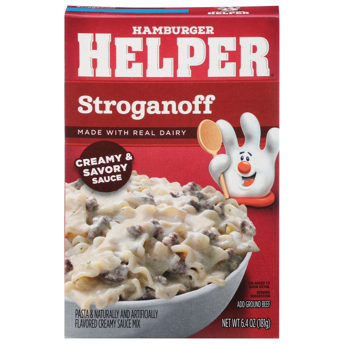slide 3 of 14, Hamburger Helper Stroganoff Pasta and Sauce Mix 6.4 oz, 6.4 oz