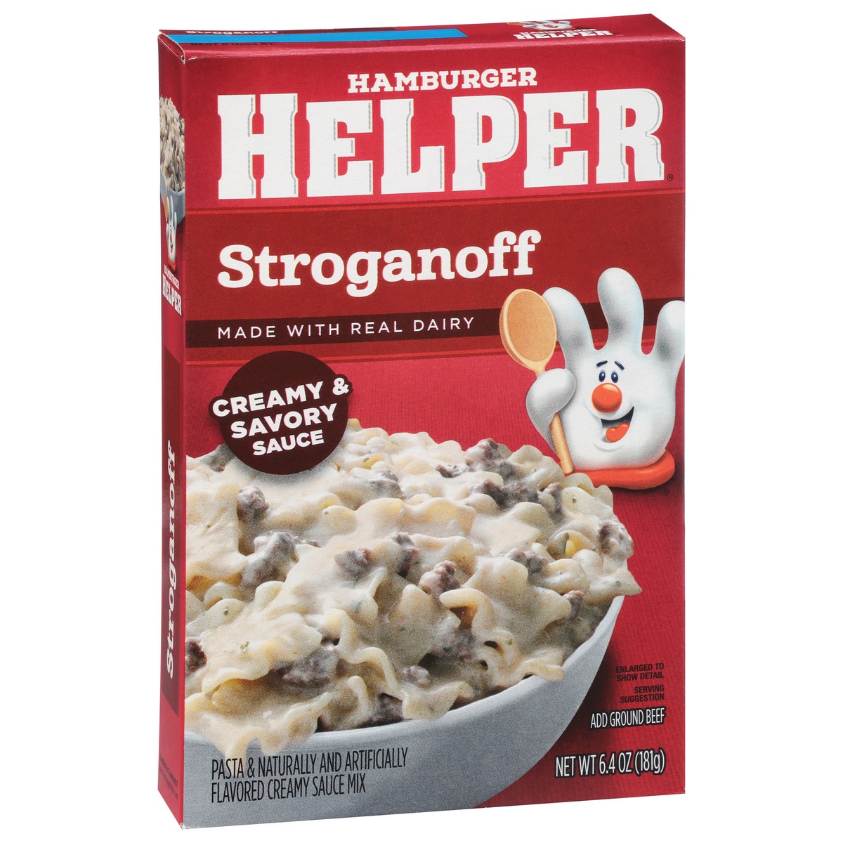 slide 13 of 14, Hamburger Helper Stroganoff Pasta and Sauce Mix 6.4 oz, 6.4 oz