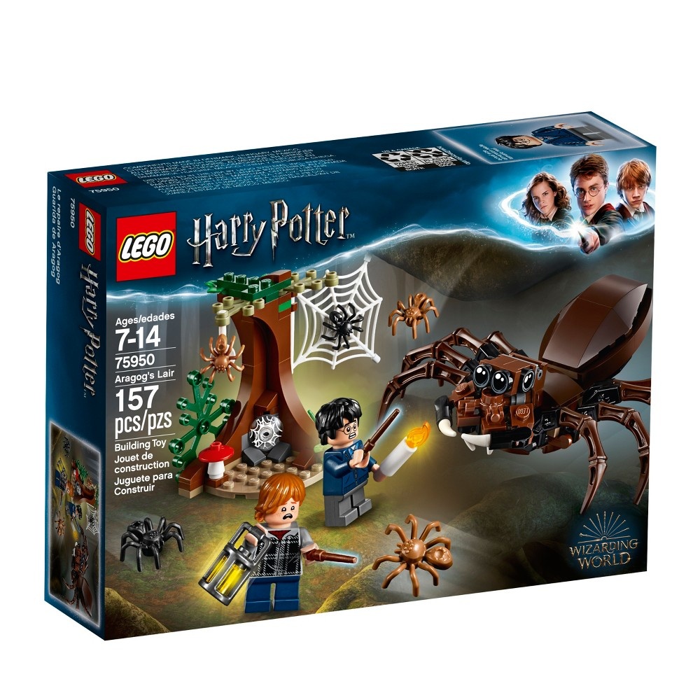 slide 3 of 9, LEGO Harry Potter Aragog's Lair 75950, 1 ct