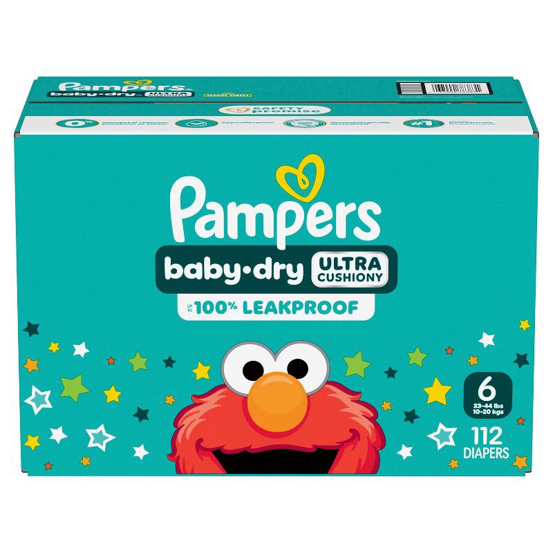 slide 16 of 16, Pampers Baby Dry Diapers Pack - Size 6 - 112ct, 6 x 112 ct