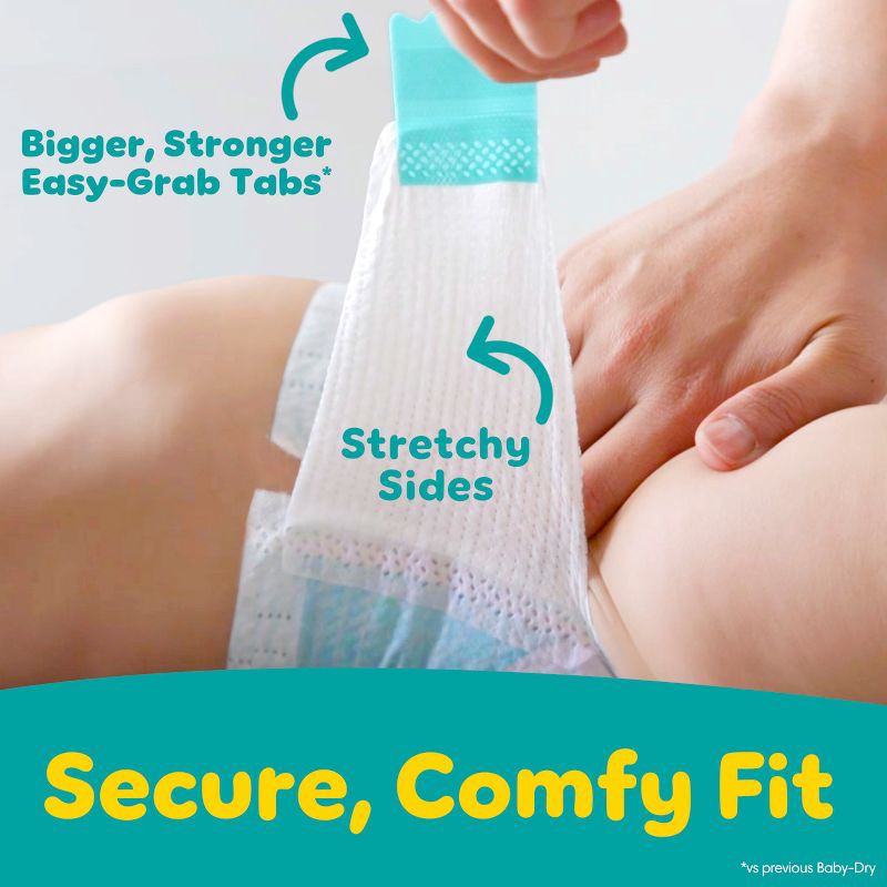 slide 8 of 16, Pampers Baby Dry Diapers Pack - Size 5 - 132ct, 5 x 132 ct