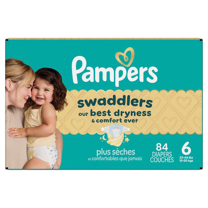 slide 16 of 16, Pampers Swaddlers Sensitive Disposable Diapers - Size 6 - 84ct, 6 x 84 ct