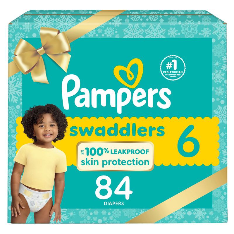 slide 1 of 15, Pampers Swaddlers Active Baby Diapers Pack - Size 6 - 84ct, 84 ct