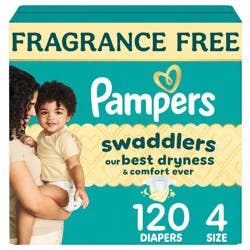 Pampers Swaddlers Sensitive Disposable Diapers - Size 6 - 84ct