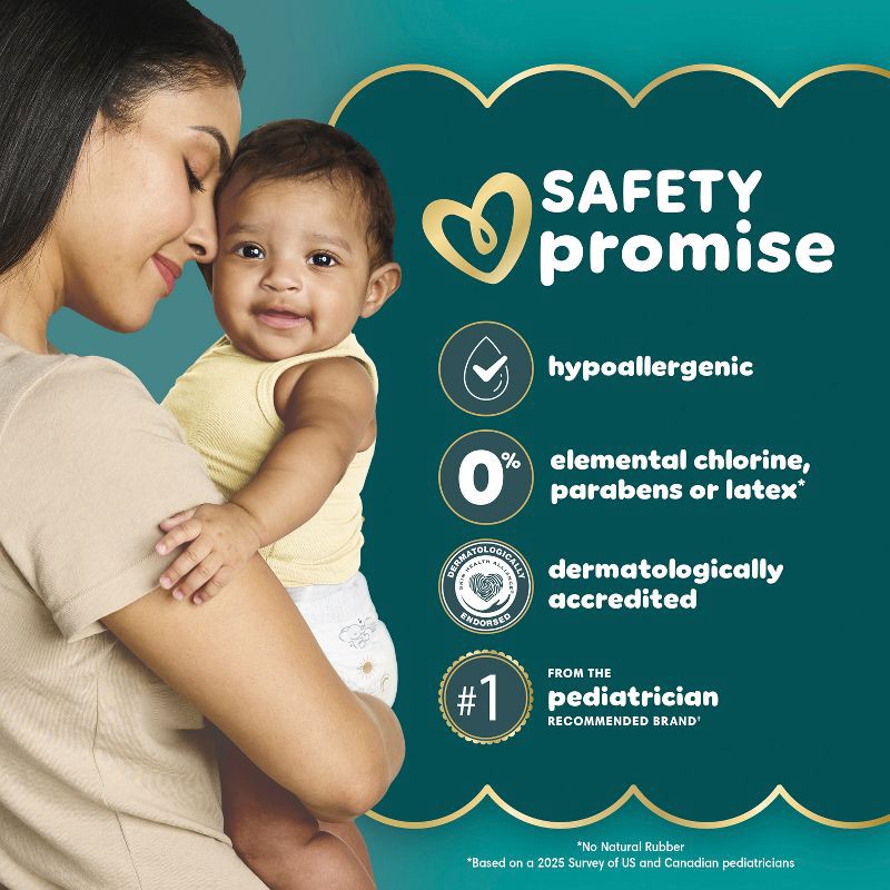 slide 5 of 15, Pampers Swaddlers Sensitive Disposable Diapers - Size 4 - 120ct, 4 x 120 ct