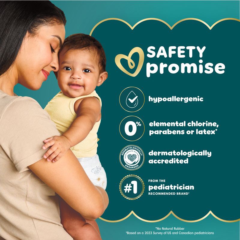 slide 5 of 15, Pampers Swaddlers Sensitive Disposable Diapers - Size 4 - 120ct, 4 x 120 ct