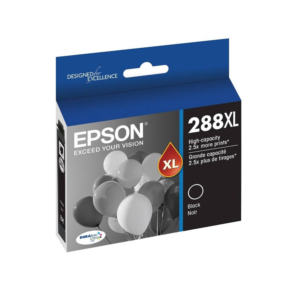 slide 5 of 5, Epson 288XL Single Ink Cartridge - Black (T288XL120-CP), 1 ct