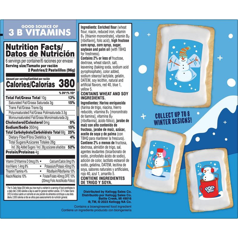 slide 6 of 7, Pop-Tarts Frosted Sugar Cookie Pastries - 12ct / 20.3oz, 12 ct; 20.3 oz