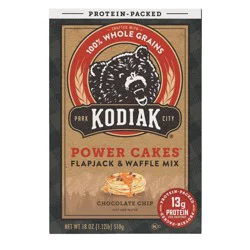 Kodiak Cakes Protein-Packed Power Cakes Chocolate Chip Pancake and Waffle Mix - 18oz