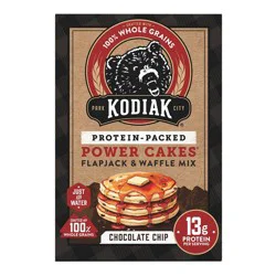 Kodiak Cakes Protein-Packed Power Cakes Chocolate Chip Pancake and Waffle Mix - 18oz