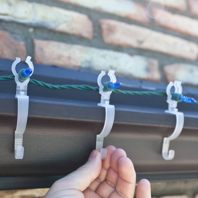 slide 2 of 5, Simple Living Solutions 150ct String Light Pro Anywhere Flip Clips, 150 ct