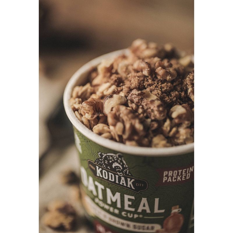 slide 7 of 7, Kodiak Cakes Protein-Packed Single-Serve Oatmeal Cup Maple & Brown Sugar - 2.12oz, 2.12 oz