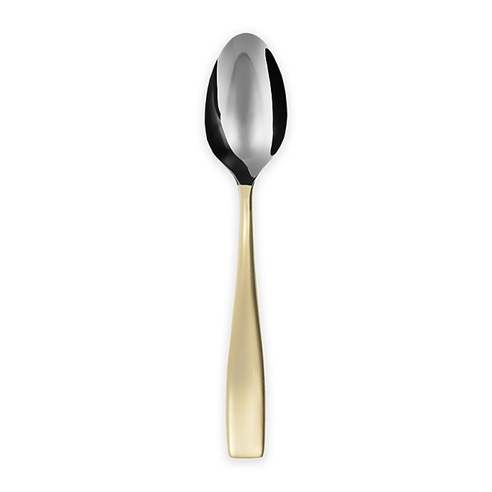 slide 1 of 1, Gourmet Settings Moments Eternity Demitasse Spoon - Gold, 1 ct