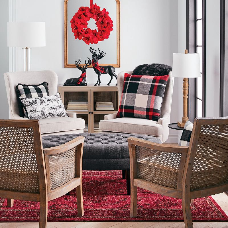 slide 6 of 10, Londonberry Turned Metal Accent Table Large Black - Threshold™, Fully Assembled, 1 ct