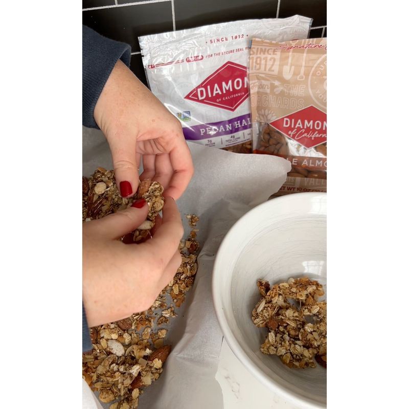 slide 5 of 8, Diamond of California Pecan Halves - 16oz, 16 oz