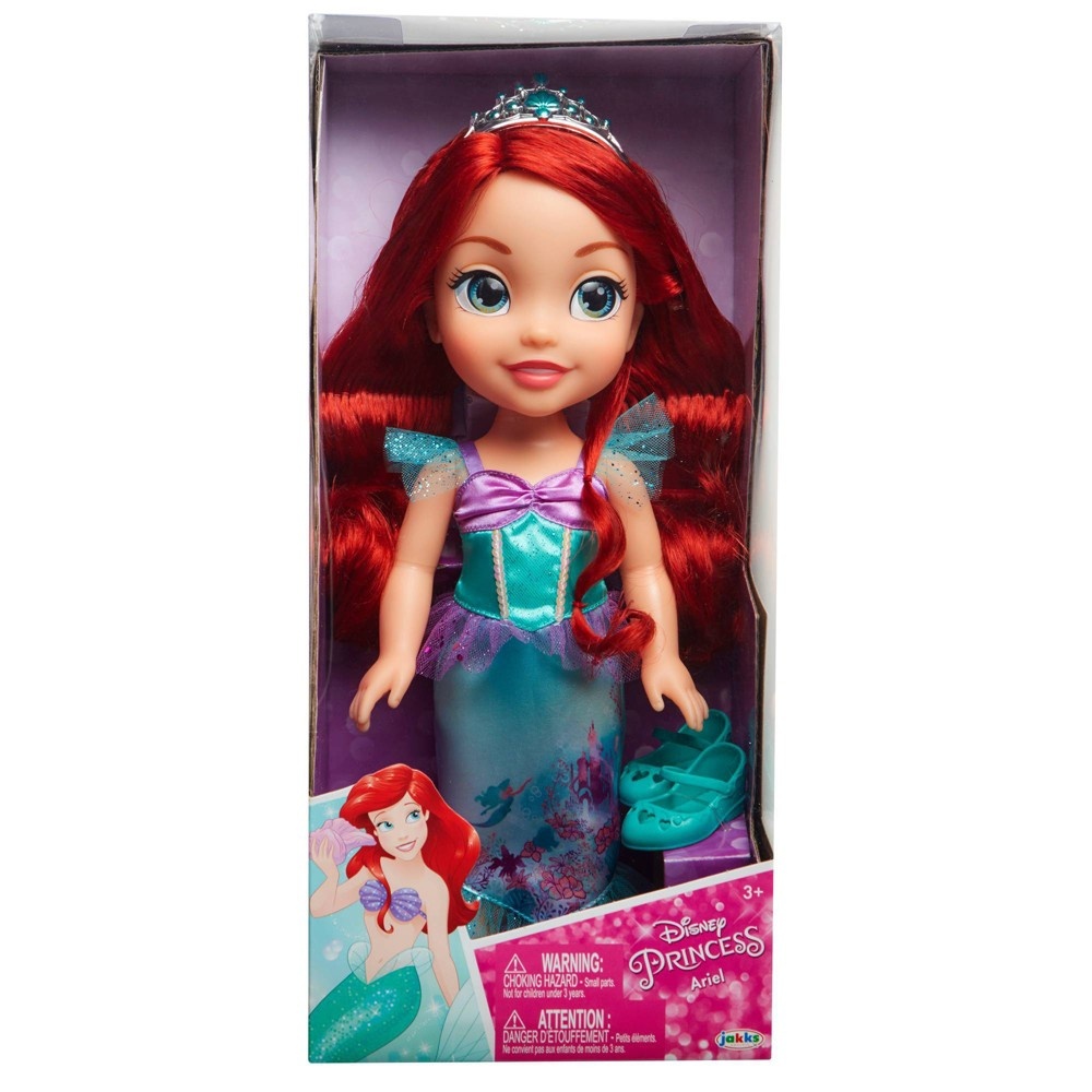 slide 3 of 6, Disney Princess Ariel Toddler Doll, 1 ct